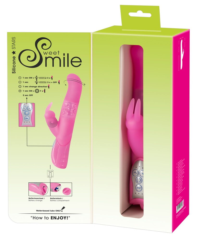 Rabbitvibrator „Pearl Vibrator“ mit rotierenden Massageperlen