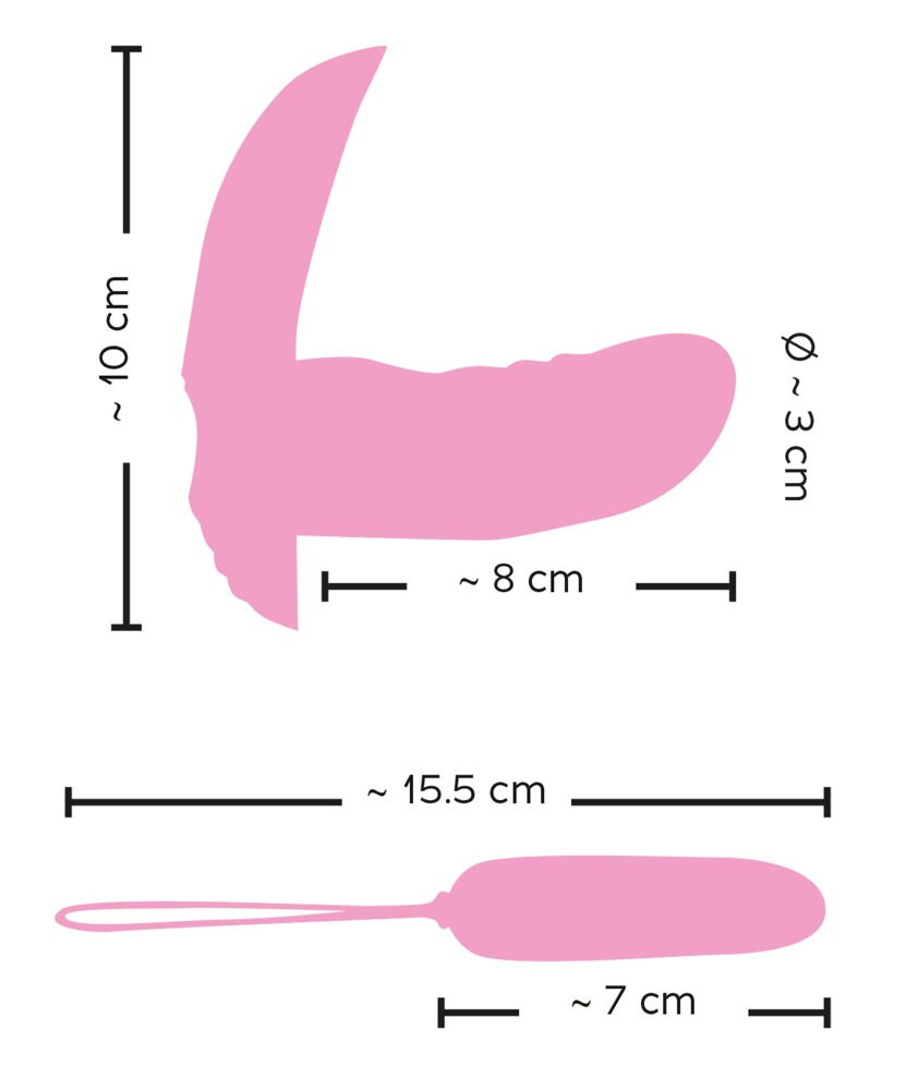 „RC Panty Vibrator“ mit 7 Vibrationsmodi per Fernbedienung