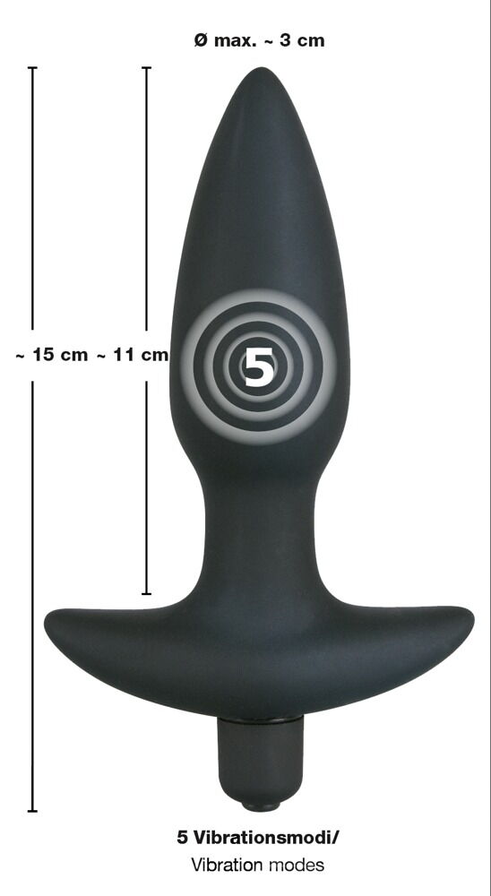 Vibrating plug small