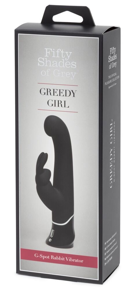 Rabbitvibrator „Greedy Girl“, 24 cm