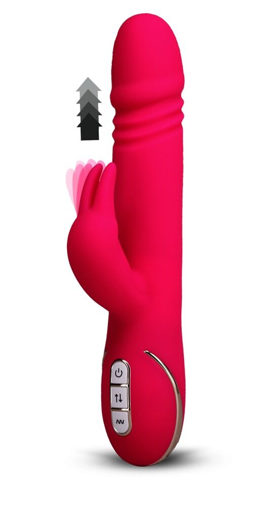 Rabbitvibrator „Rabbit Skater“ mit Stoßfunktion, 23 cm