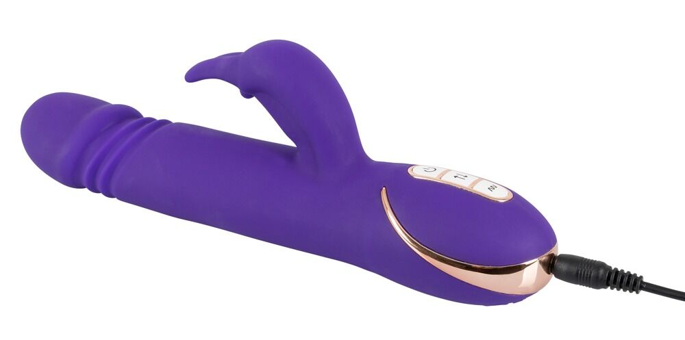 Rabbitvibrator „Rabbit Skater“ mit Stoßfunktion, 23 cm