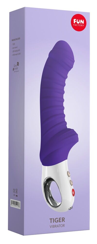 G-Punkt-Vibrator „TIGER G5”, 22,5 cm, 6 Vibrationsmodi in 6 Intensitäten