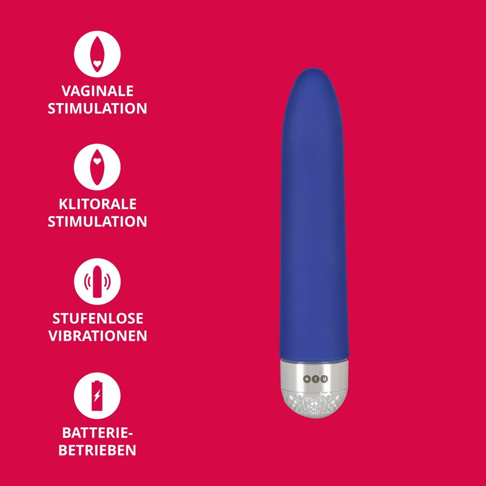 Vibrator mit stufenlos regulierbarer Multispeed-Vibration