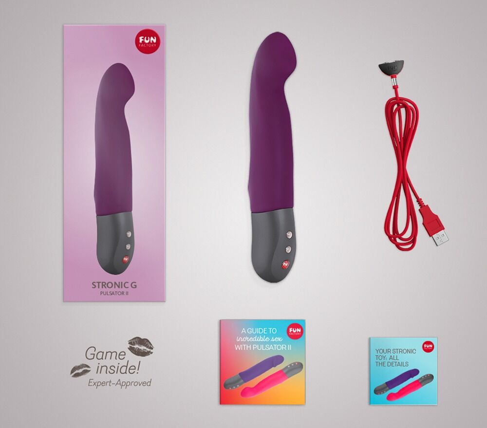 G-Punkt-Vibrator „Stronic G Pulsator II“ mit 10 Vibrationsmuster und pulsierender Stoßfunktion