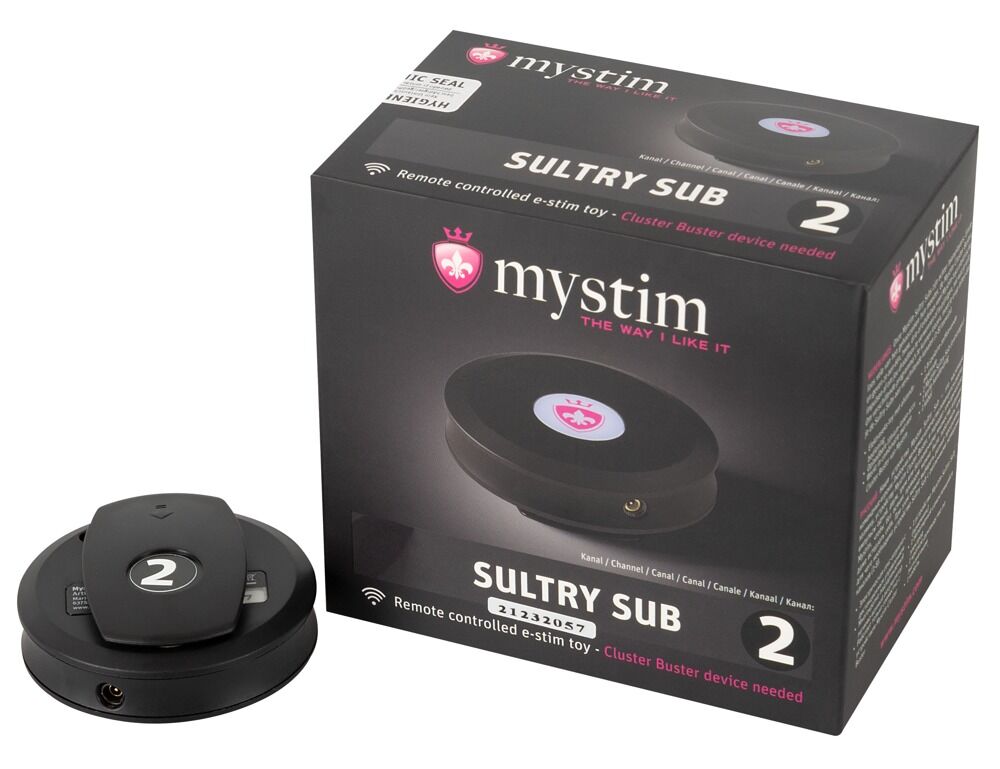 Empfänger „Sultry Sub”, Kanal 2, kompatibel mit Mystim E-stim-Toys