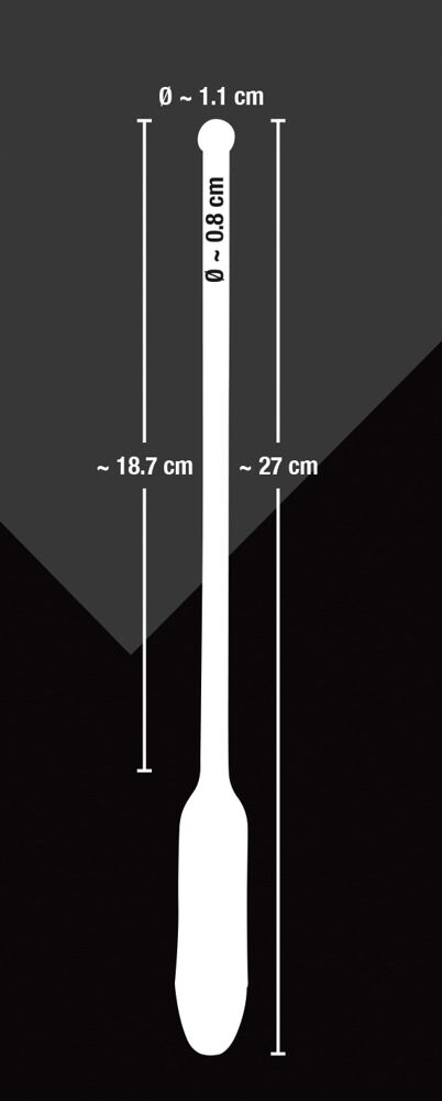 Dilator „Extra long“ mit Vibration, 27 cm, Ø 8-11 mm