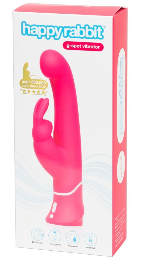 Rabbitvibrator „G-Spot Vibrator“ mit 2 Motoren