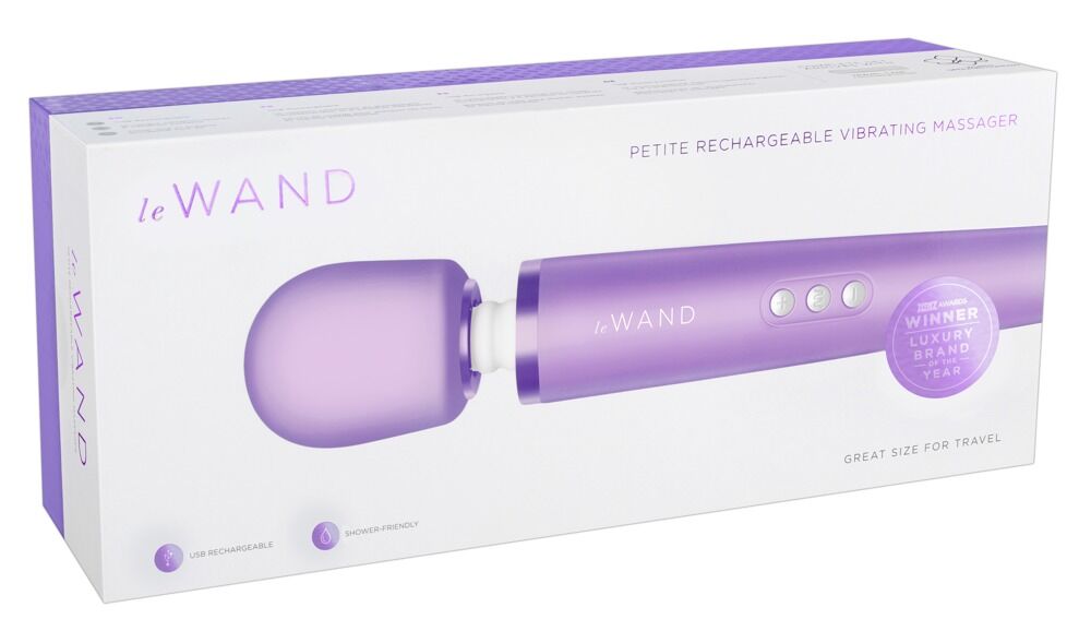 Massagestab „le Wand Petite“ mit 6 Vibrationsmodi in 10 Geschwindigkeiten