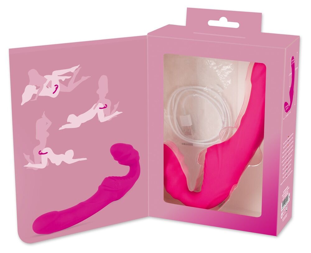 Doppelvibrator "Vibrating Strapless Strap-On"