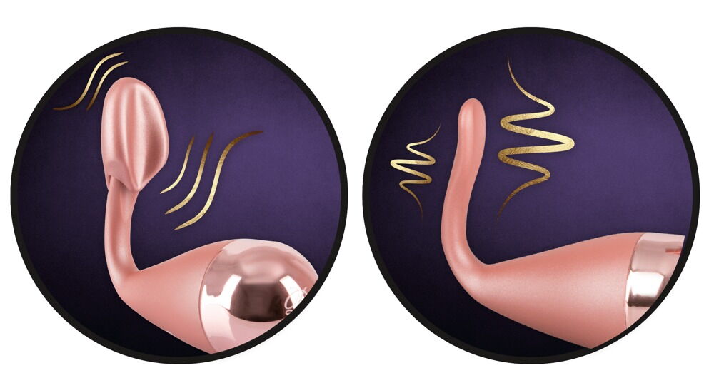 Vibro-Ei „Belou“ mit Klitorisreizarm