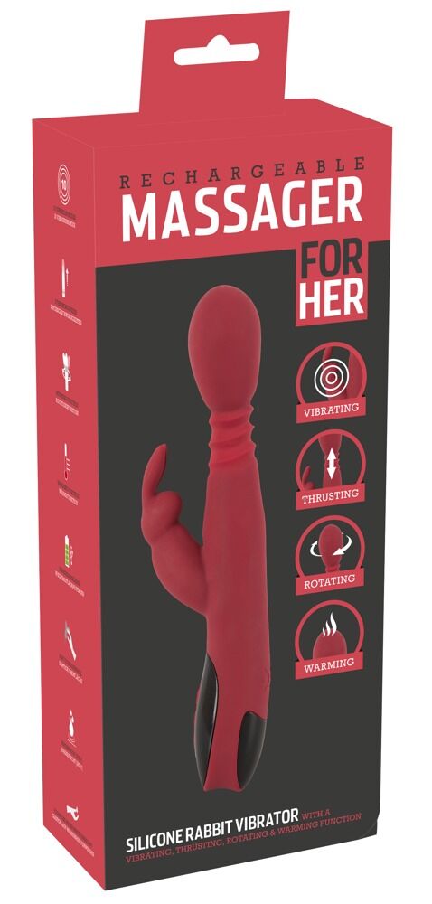 Rabbitvibrator, 26,5 cm