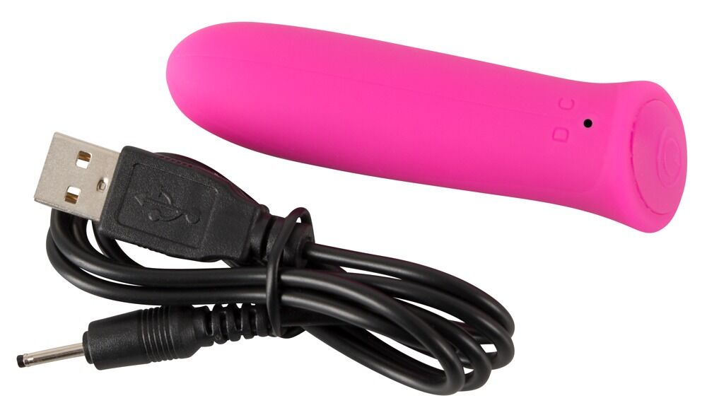 Minivibrator „Rechargeable Power Bullet” mit 7 Vibrationsmodi