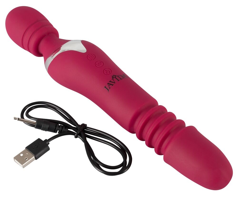 Massage Wand Warming & Thrusting Vibe