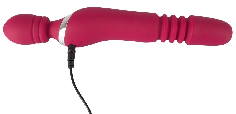 Massage Wand Warming & Thrusting Vibe