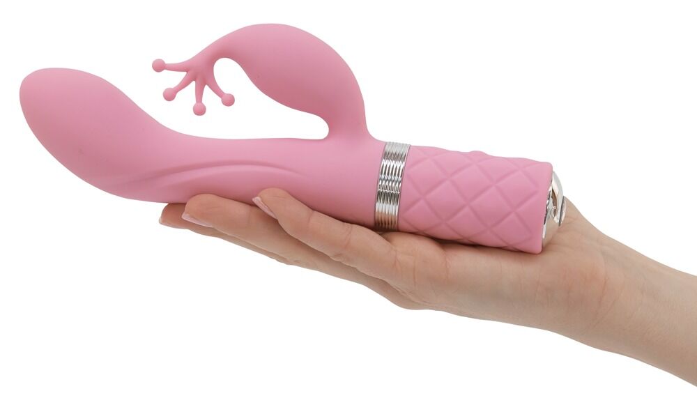 Rabbitvibrator „Kinky Luxurious Dual Massager“, Swarovski®-Kristall