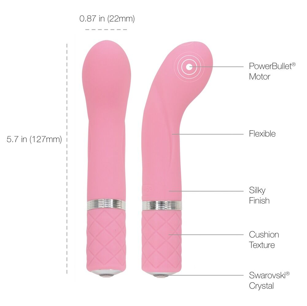 G-Punkt-Vibrator „Racy Luxurious Mini Massager“ mit Swarovski®-Kristall