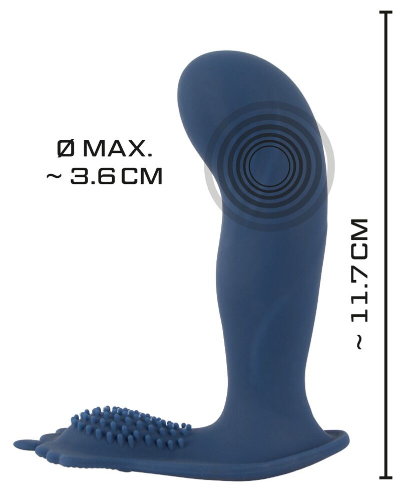 Prostatavibrator „Vibrating Butt Plug“, 11,7 cm