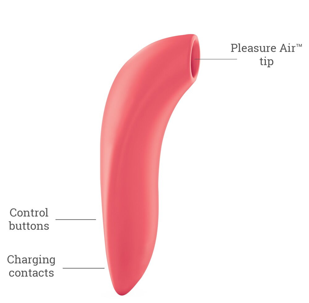 Pulsator „Melt” mit Pleasure Air™ Technologie in 12 Intensitäten