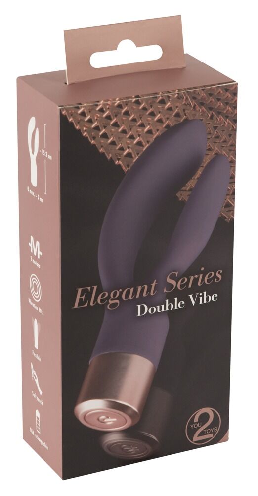 Rabbitvibrator „Elegant Series Double Vibe“