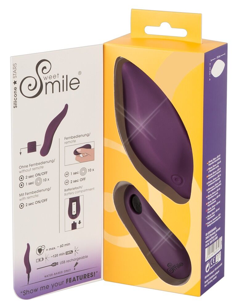 Auflegevibrator „Panty Vibrator“, 12,5 cm