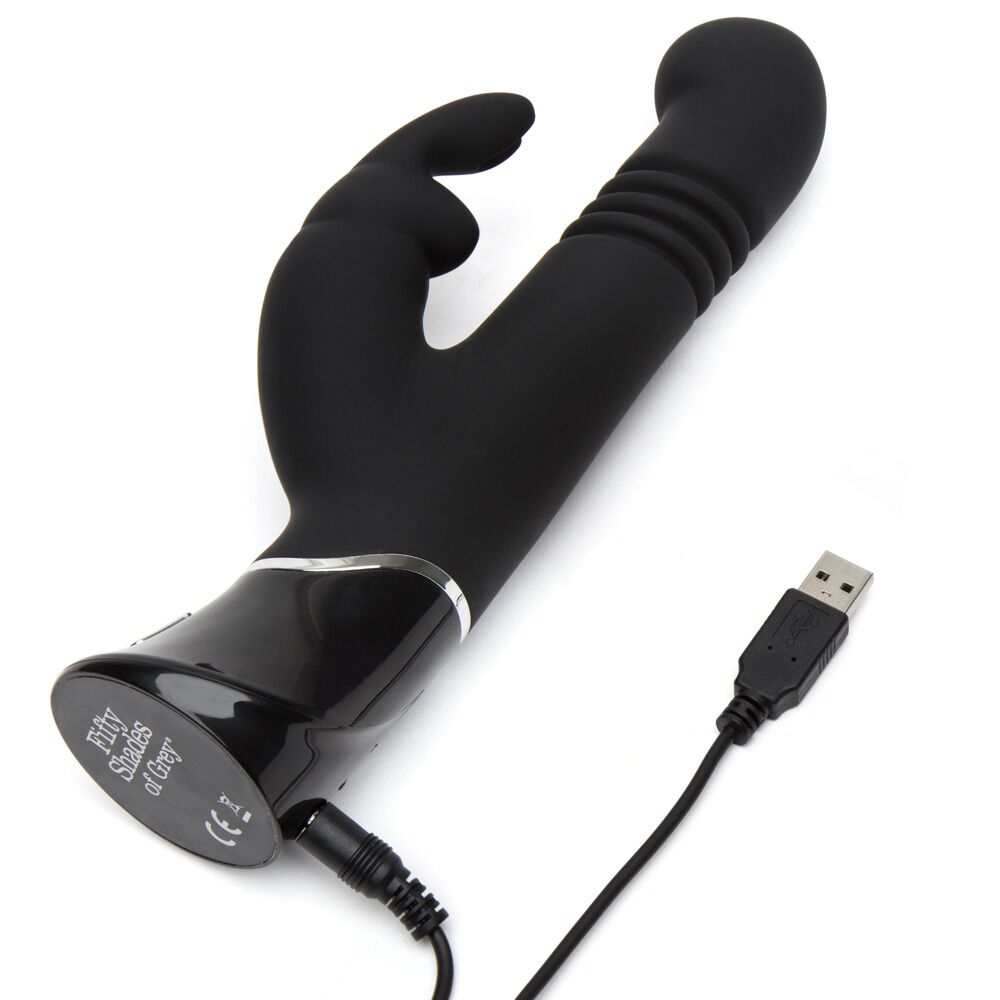 Rabbitvibrator „Greedy Girl Thrusting G-Spot Rabbit Vibrator“, mit Stoßfunktion