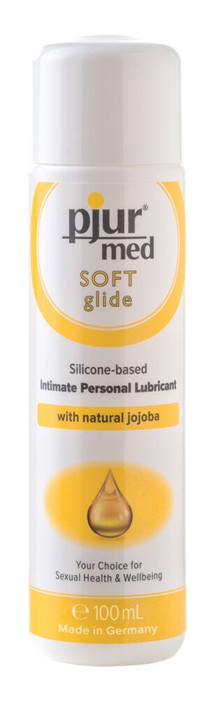 Gleitgel „Soft Glide“ auf Silikonbasis mit natürlichem Jojoba-Öl