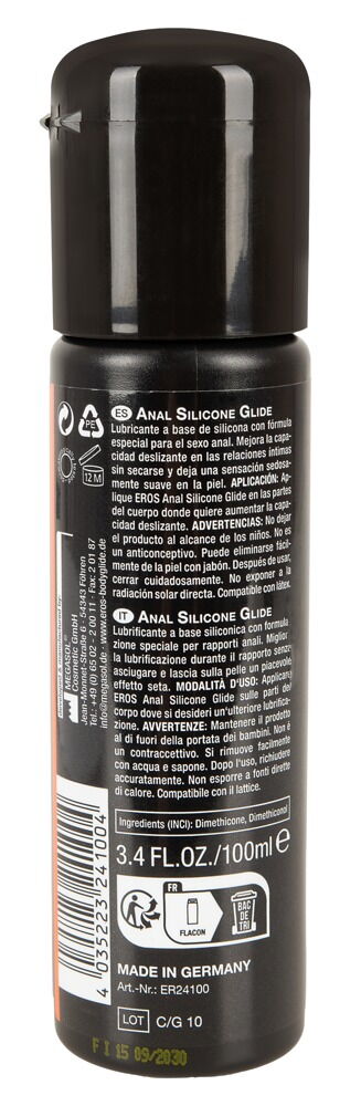 Gleitgel „Anal Silicon Glide“ auf Silikonbasis