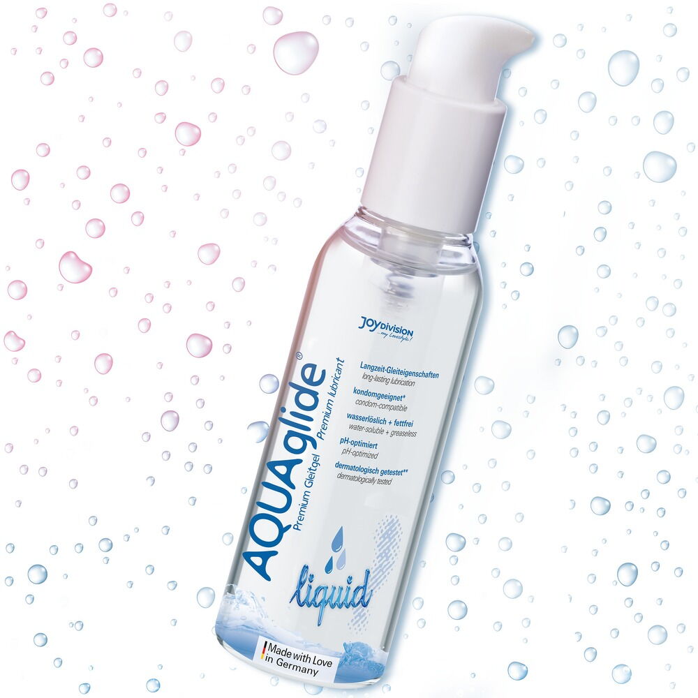 Gleitgel „AQUAglide liquid“ mit fließender Konsistenz