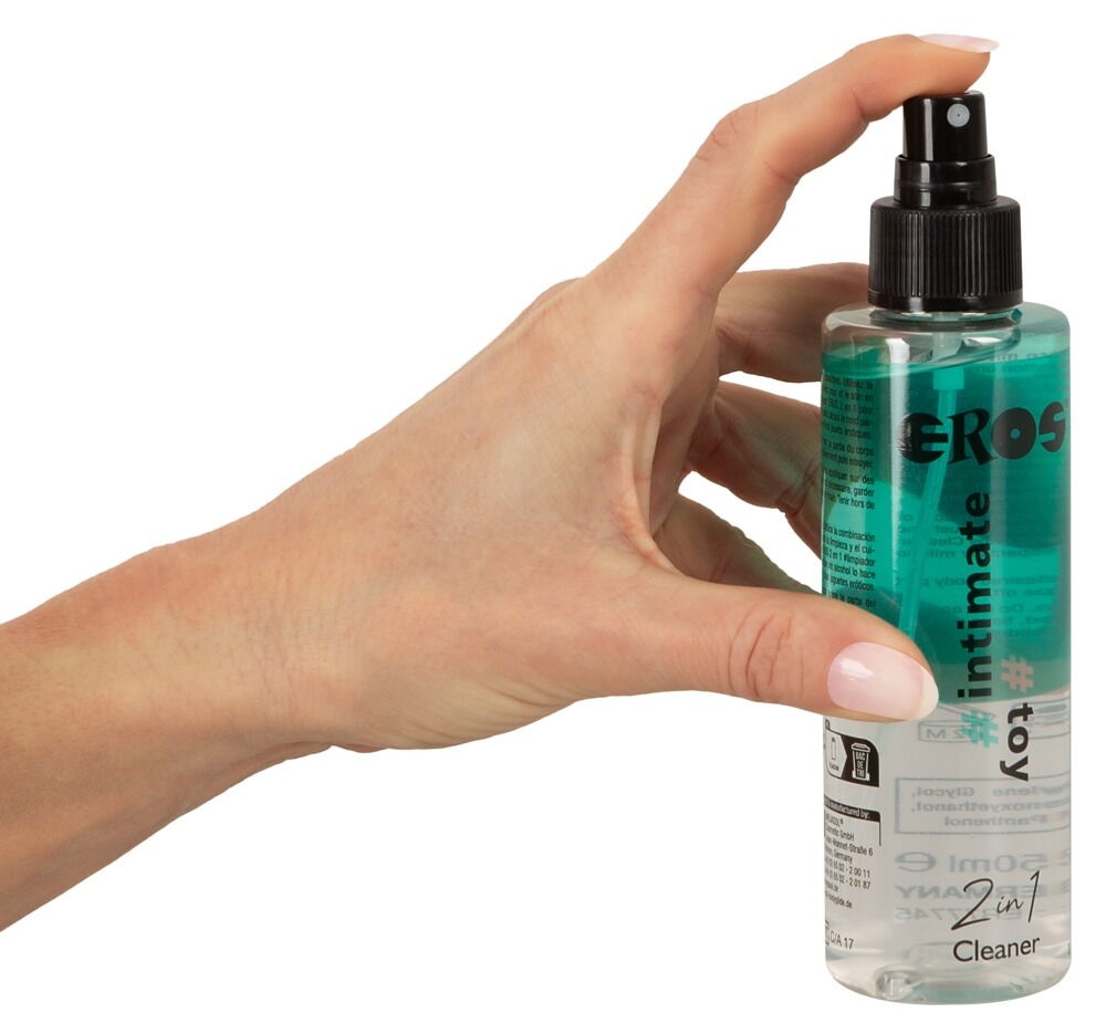 Spray „2in1 intimate & toy cleaner“ für Reinigung und gleichzeitige Pflege