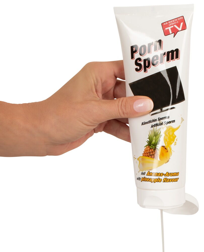 Erotikgel „Porn Sperm Pineapple" mit Ananas-Aroma