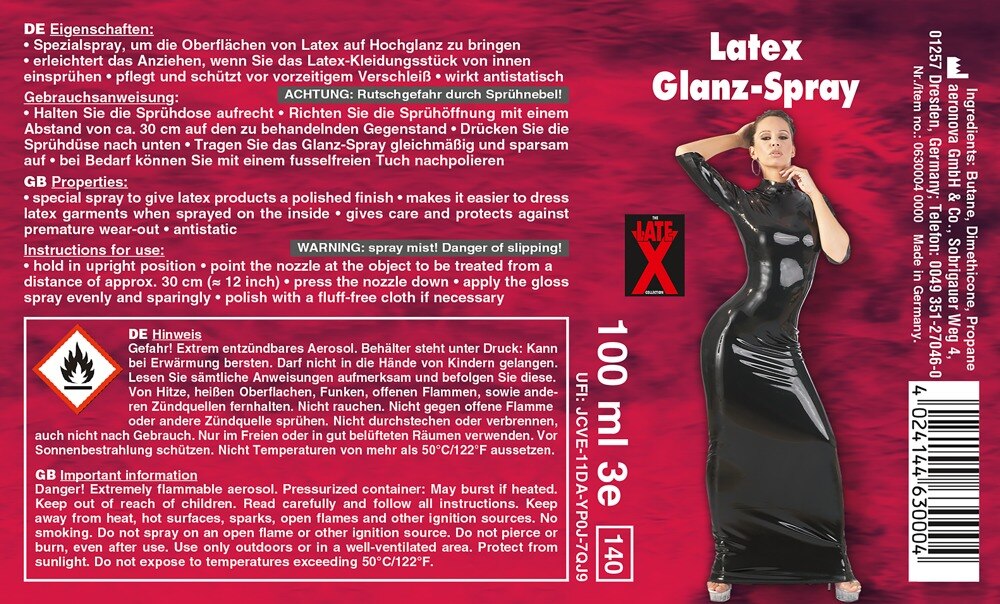 Latex Gloss Spray