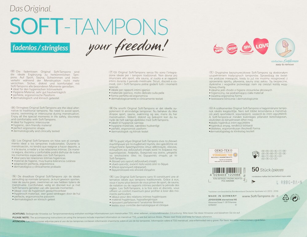 Soft Tampons