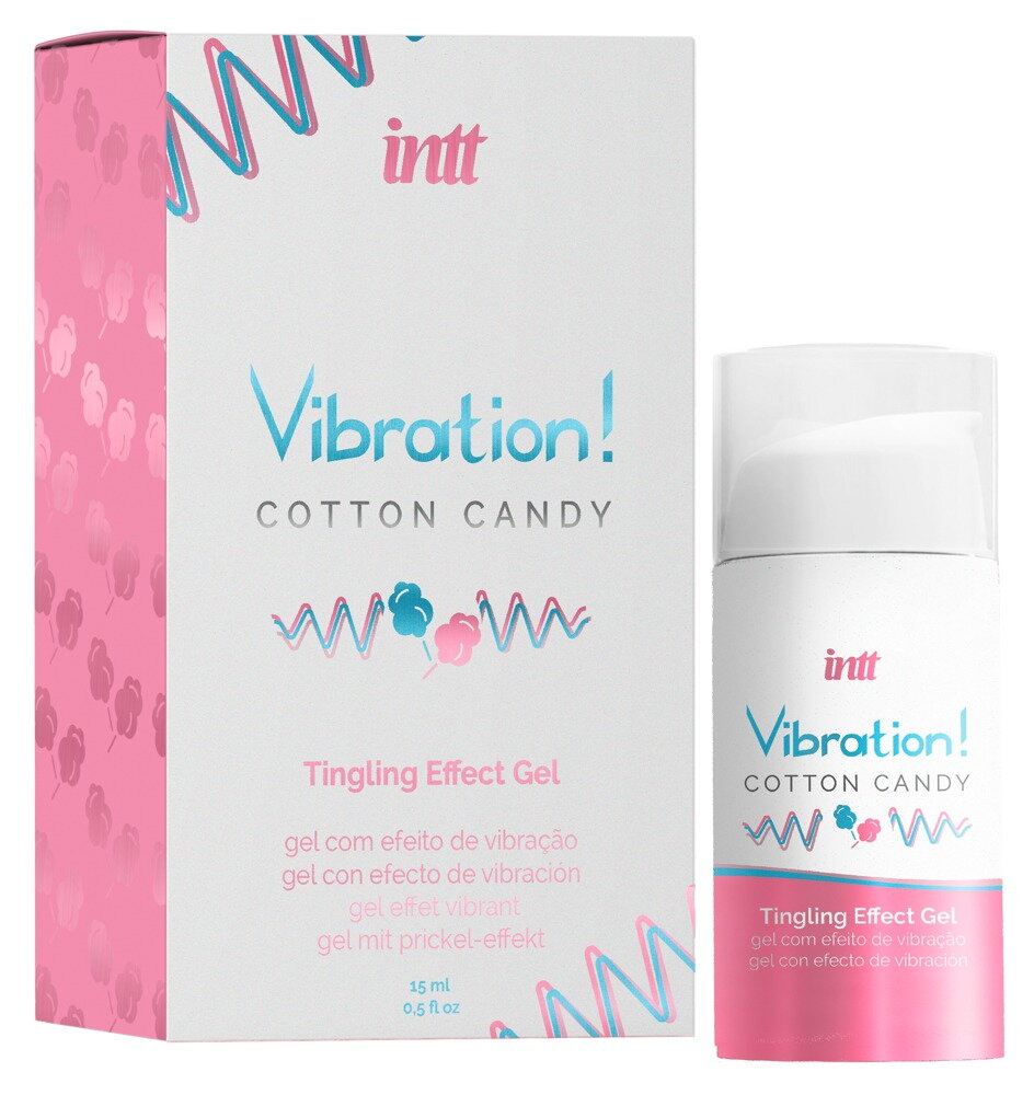 Stimulationsgel „Vibration! Cotton Candy“ für Sie und Ihn