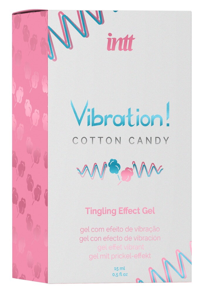 Stimulationsgel „Vibration! Cotton Candy“ für Sie und Ihn