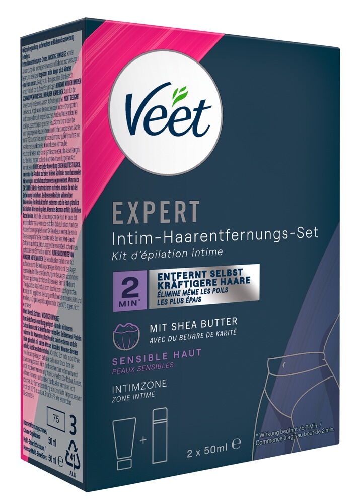 Veet EXPERT Intimate Hair Removal Set