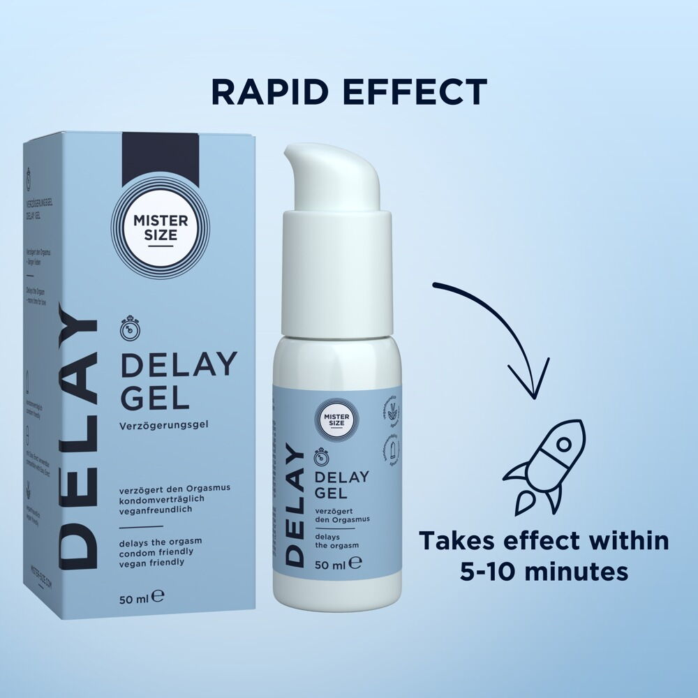 Verzögerungsgel „Delay“ mit kühlendem Effekt