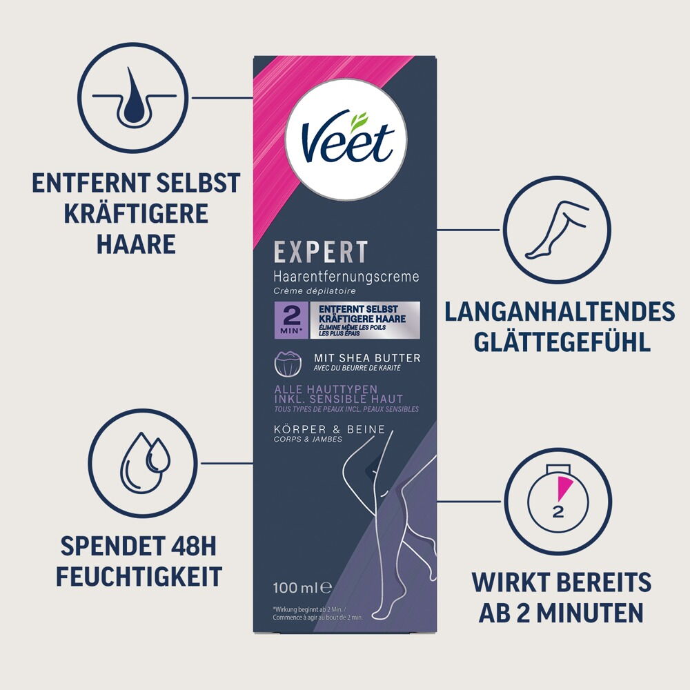 Veet EXPERT Hair Removal Cream