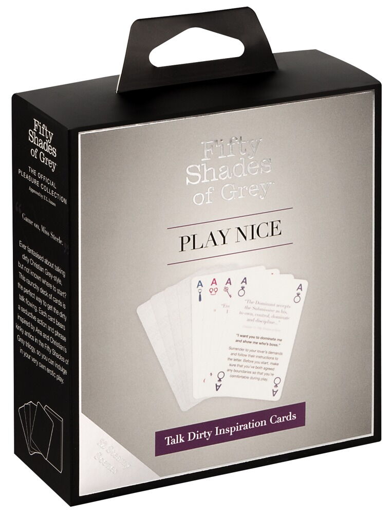 Kartenspiel „Play Nice Talk Dirty Inspiration Cards“