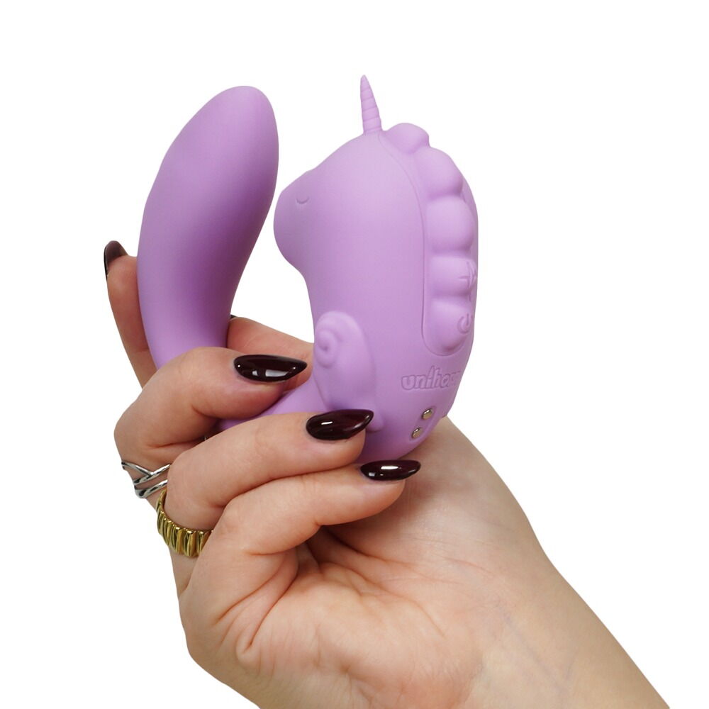 Vibrator „C-Horse Marina Lilac“ mit Klitoris-Stimulator