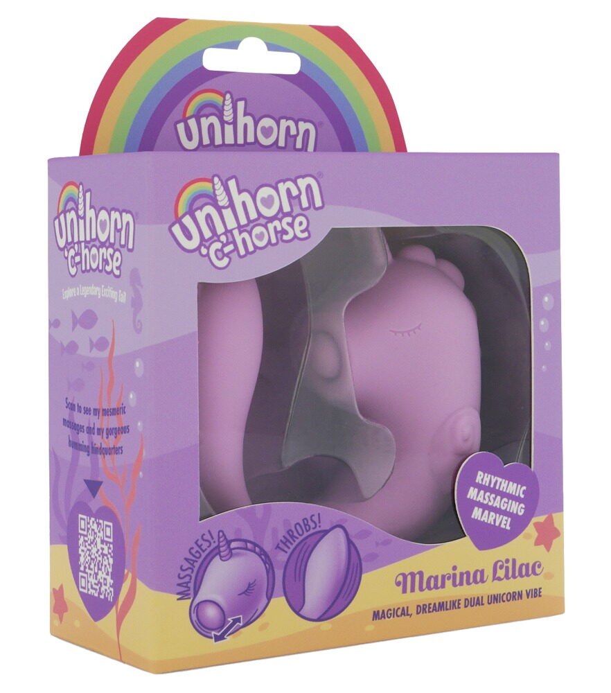Vibrator „C-Horse Marina Lilac“ mit Klitoris-Stimulator