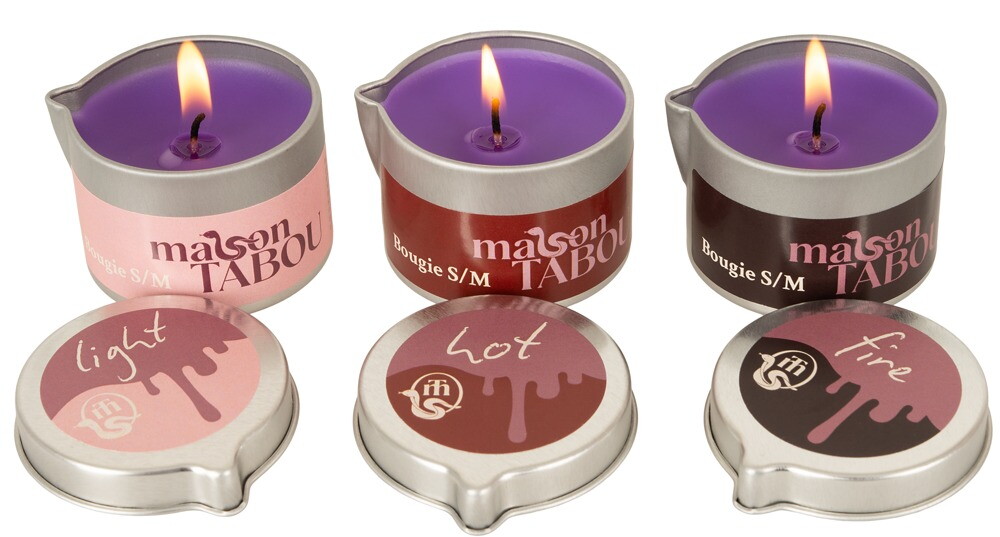 S/M Candle Maison Tabou Bougie Fire