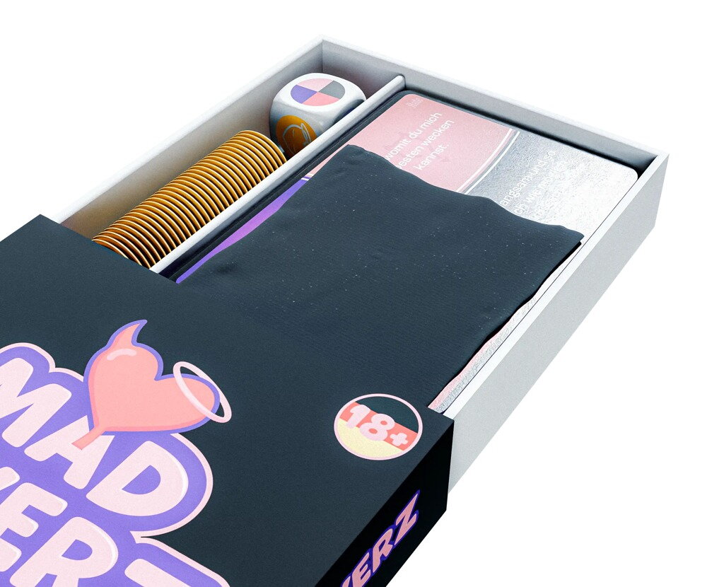 Paarspiel „MadLoverz“ inklusive Augenbinde