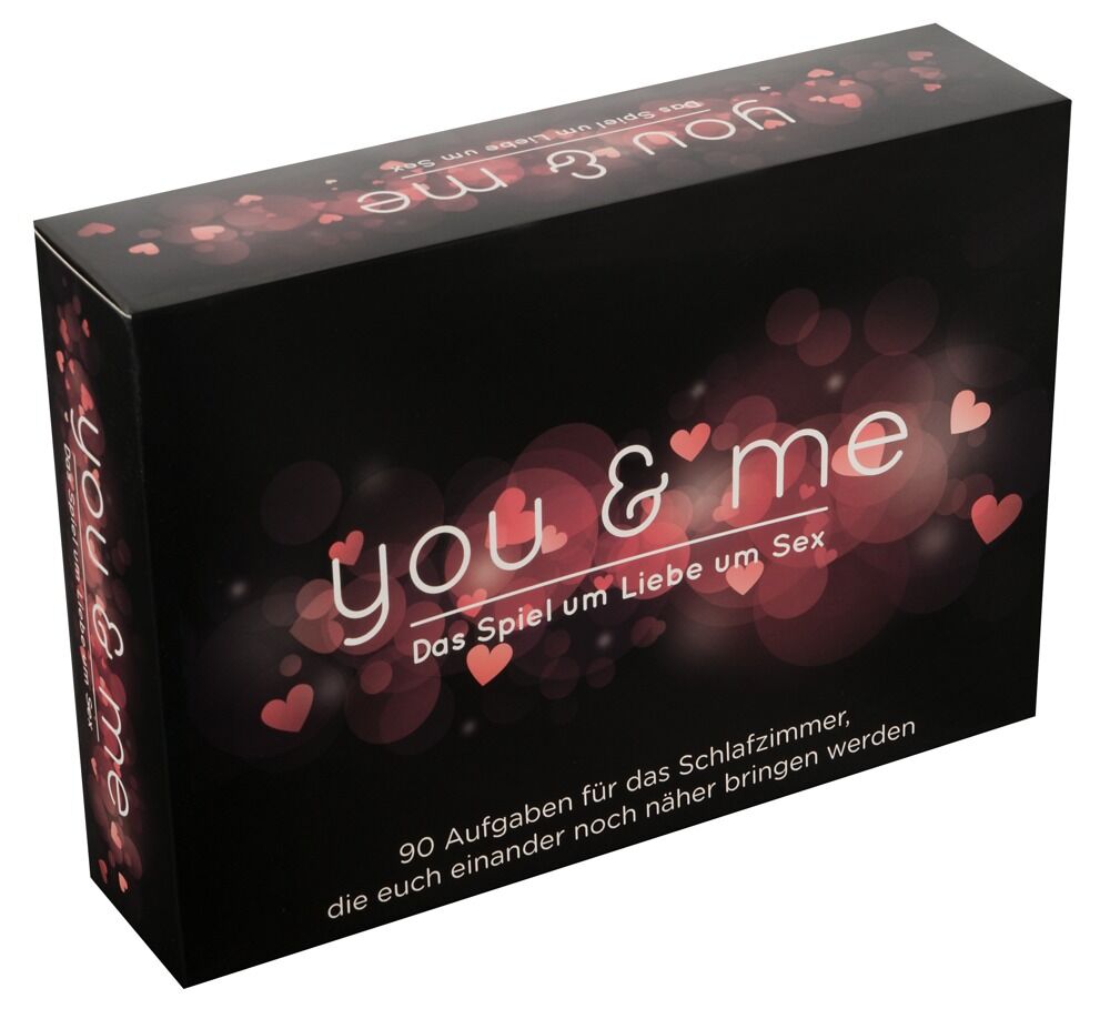 Kartenspiel „you & me“ für Paare