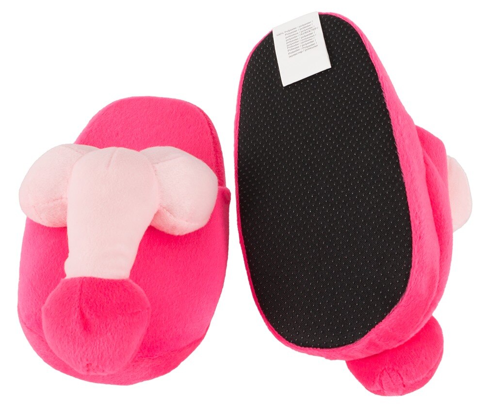 Plush Slippers Penis