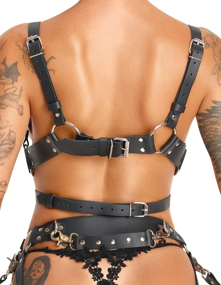 Leather Harness Set