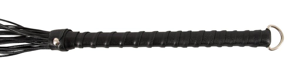 Peitsche „Flogger Cord“ aus Leder, 70 cm