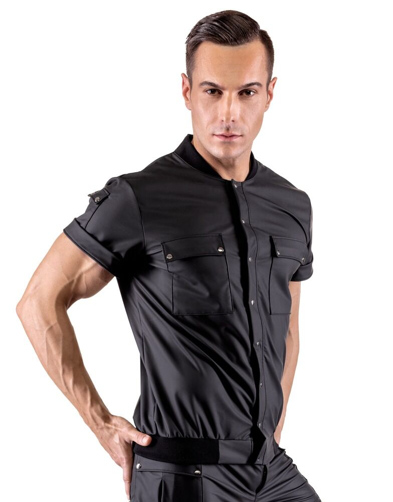 Shirt im Blouson-Style mit Taschen