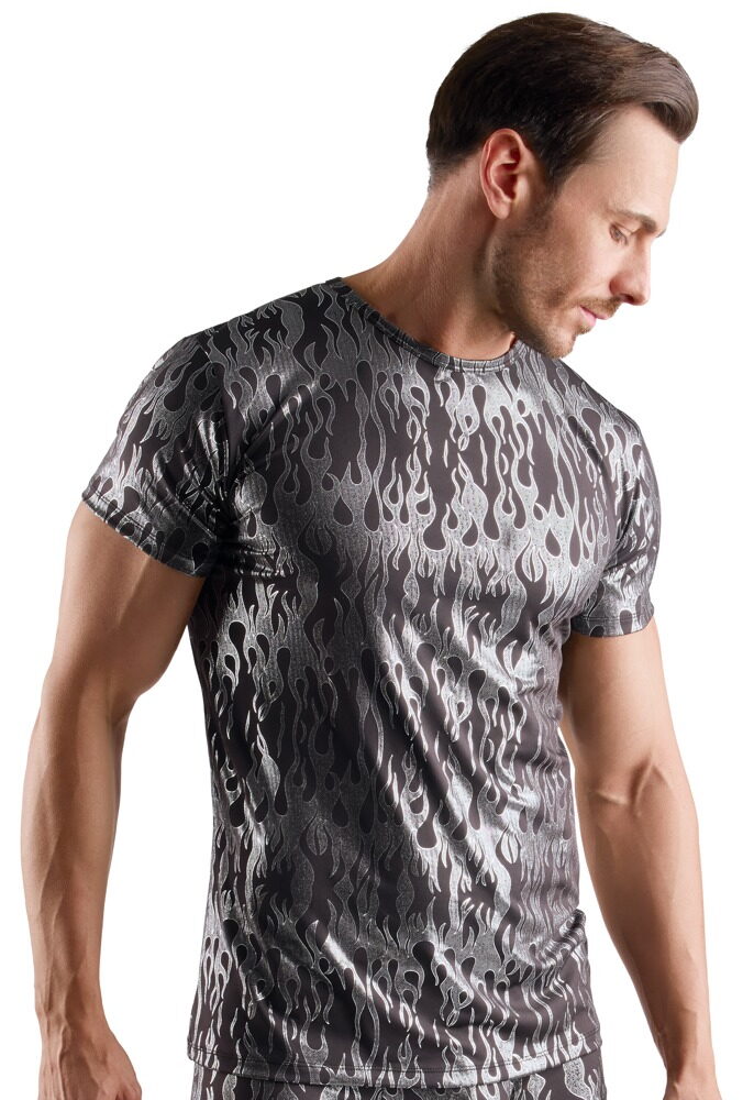 Shirt im Mystic-Metallic-Design