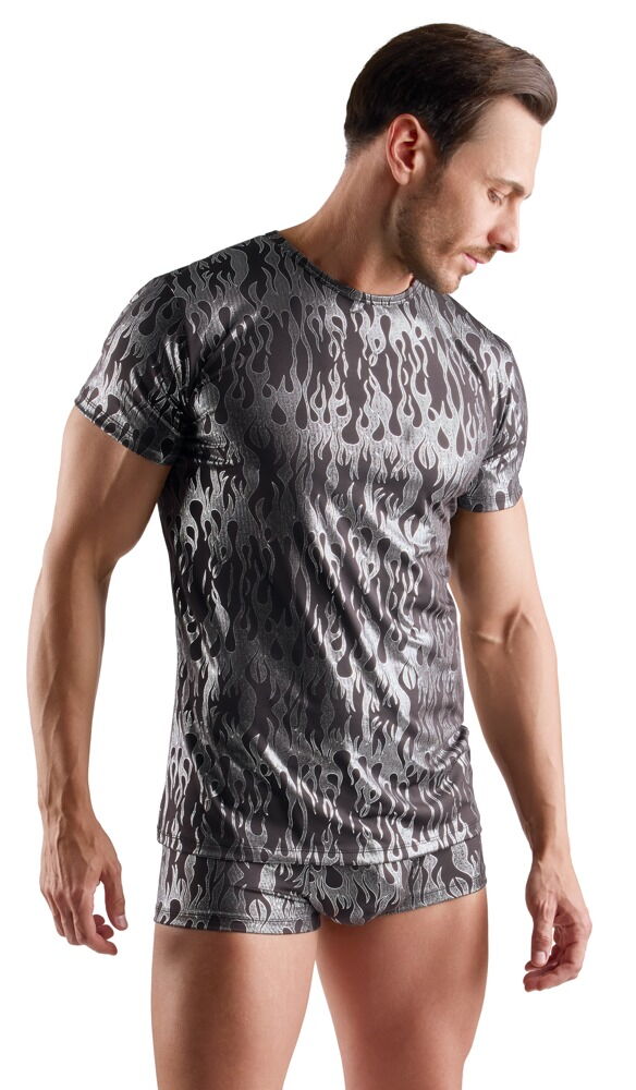 Shirt im Mystic-Metallic-Design